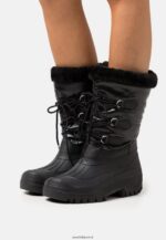 femmes bottes d'hiver noir 006BT2209 Anna Field