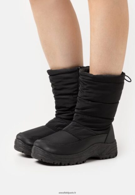 femmes bottes d'hiver noir 006BT2216 Anna Field