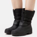 femmes bottes d'hiver noir 006BT2218 Anna Field