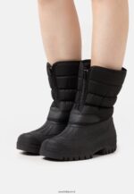 femmes bottes d'hiver noir 006BT2218 Anna Field