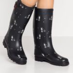 femmes bottes en caoutchouc bleu foncé 006BT2265 Anna Field