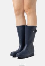 femmes bottes en caoutchouc bleu foncé 006BT2267 Anna Field