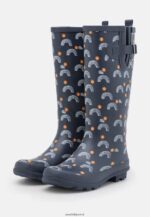 femmes bottes en caoutchouc bleu foncé 006BT2268 Anna Field - Image 3