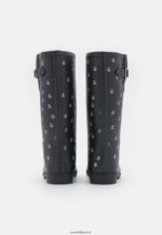 femmes bottes en caoutchouc bleu foncé 006BT2270 Anna Field - Image 4