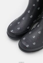 femmes bottes en caoutchouc bleu foncé 006BT2270 Anna Field - Image 6