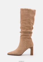 femmes bottes en cuir beiges 006BT2201 Anna Field - Image 2