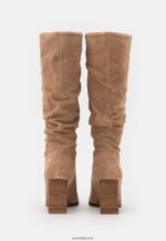femmes bottes en cuir beiges 006BT2201 Anna Field - Image 4