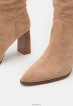 femmes bottes en cuir beiges 006BT2201 Anna Field - Image 6