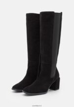 femmes bottes en cuir noir 006BT2200 Anna Field - Image 3