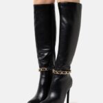 femmes bottes noir 006BT2193 Anna Field