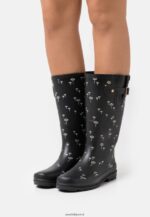femmes bottes noires 006BT2263 Anna Field