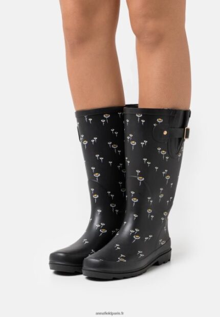 femmes bottes noires 006BT2263 Anna Field