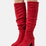 femmes bottes rouges 006BT2208 Anna Field