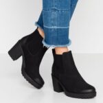 femmes bottillons d'hiver bottines noir 006BT1901 Anna Field