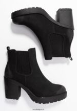 femmes bottillons d'hiver bottines noir 006BT1901 Anna Field - Image 4
