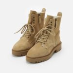 femmes bottines à lacets beiges 006BT2028 Anna Field