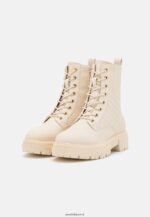 femmes bottines à lacets blanc cassé 006BT2033 Anna Field - Image 3