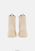 femmes bottines à lacets blanc cassé 006BT2033 Anna Field - Image 4