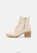 femmes bottines à lacets blanc cassé 006BT2043 Anna Field - Image 2