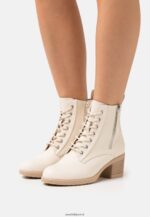 femmes bottines à lacets blanc cassé 006BT2043 Anna Field