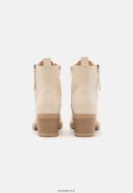 femmes bottines à lacets blanc cassé 006BT2043 Anna Field - Image 4