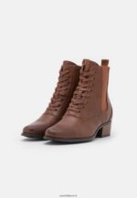 femmes bottines à lacets cognac 006BT2042 Anna Field - Image 3