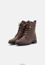 femmes bottines à lacets marron foncé 006BT2014 Anna Field - Image 3
