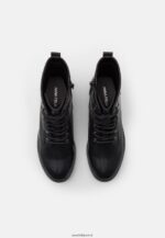 femmes bottines à lacets noires 006BT2013 Anna Field - Image 6