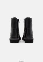 femmes bottines à lacets noires 006BT2019 Anna Field - Image 4