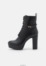femmes bottines à lacets noires 006BT2020 Anna Field - Image 2