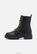 femmes bottines à lacets noires 006BT2027 Anna Field - Image 2
