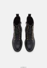femmes bottines à lacets noires 006BT2027 Anna Field - Image 6