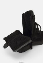 femmes bottines à lacets noires 006BT2038 Anna Field - Image 11
