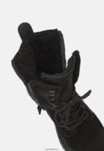 femmes bottines à lacets noires 006BT2038 Anna Field - Image 3