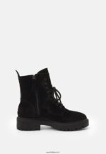 femmes bottines à lacets noires 006BT2038 Anna Field - Image 4