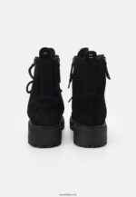 femmes bottines à lacets noires 006BT2038 Anna Field - Image 7