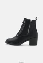 femmes bottines à lacets noires 006BT2040 Anna Field - Image 2