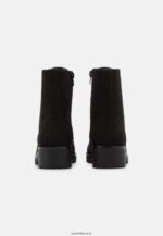 femmes bottines à lacets noires 006BT2045 Anna Field - Image 4