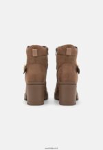 femmes bottines à lacets taupe 006BT1907 Anna Field - Image 4