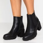 femmes bottines à plateforme noir 006BT2060 Anna Field