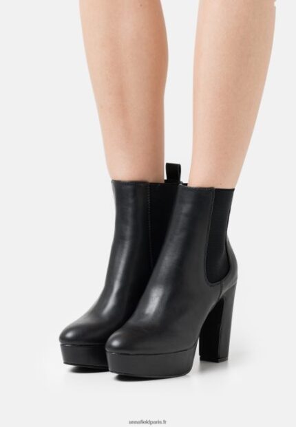 femmes bottines à plateforme noir 006BT2061 Anna Field