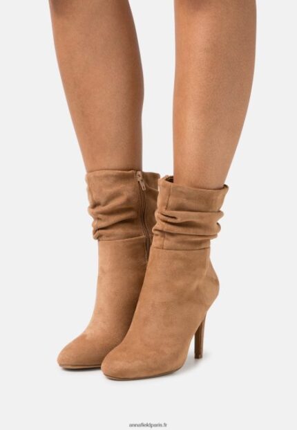 femmes bottines à talons cognac 006BT2256 Anna Field
