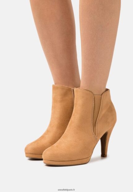 femmes bottines à talons hauts beige 006BT1947 Anna Field