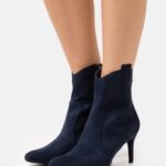 femmes bottines à talons hauts bleu foncé 006BT2047 Anna Field