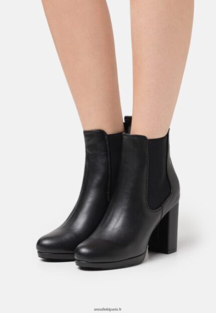 femmes bottines à talons hauts noires 006BT2054 Anna Field