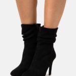 femmes bottines à talons hauts noires 006BT2259 Anna Field