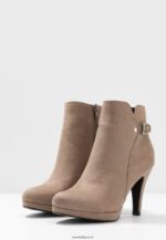 femmes bottines à talons hauts taupe 006BT1987 Anna Field - Image 4