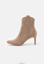 femmes bottines à talons hauts taupe 006BT2048 Anna Field - Image 2