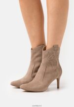 femmes bottines à talons hauts taupe 006BT2048 Anna Field
