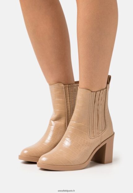 femmes bottines classiques beige 006BT1951 Anna Field